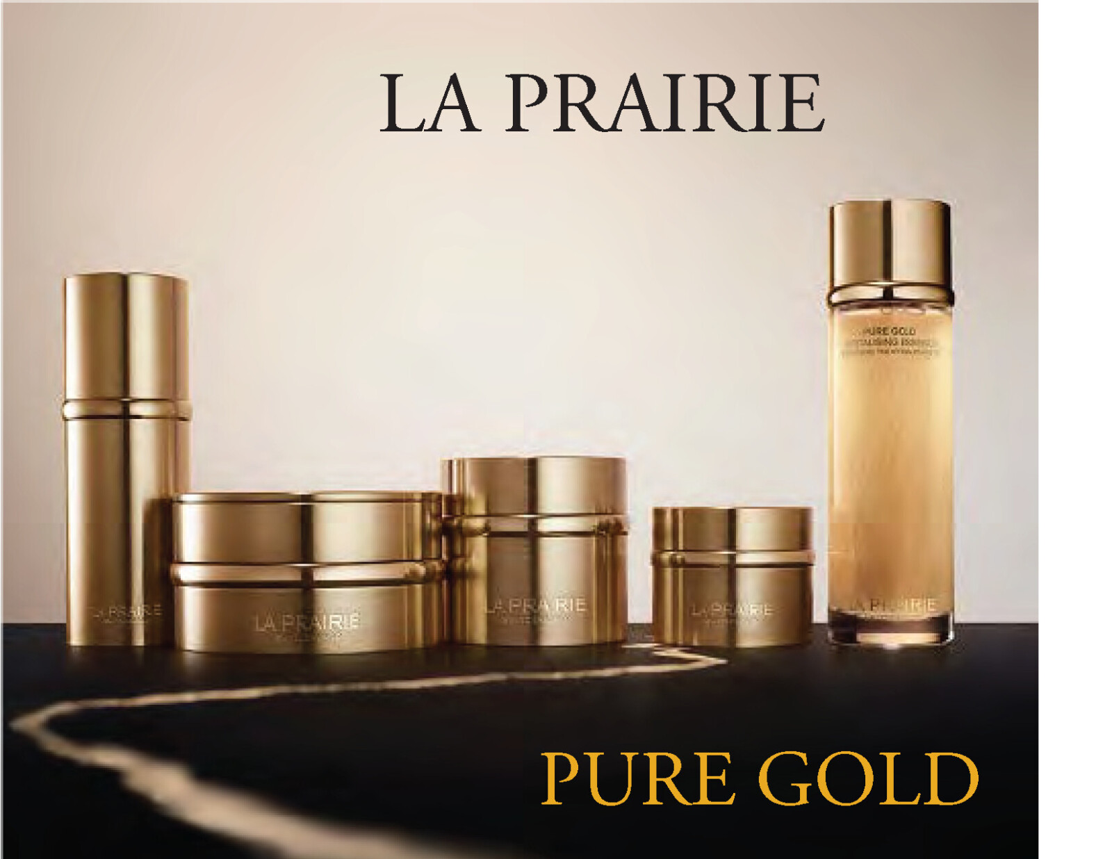 La Prairie Pure Gold Revitalizing Skincare Collection