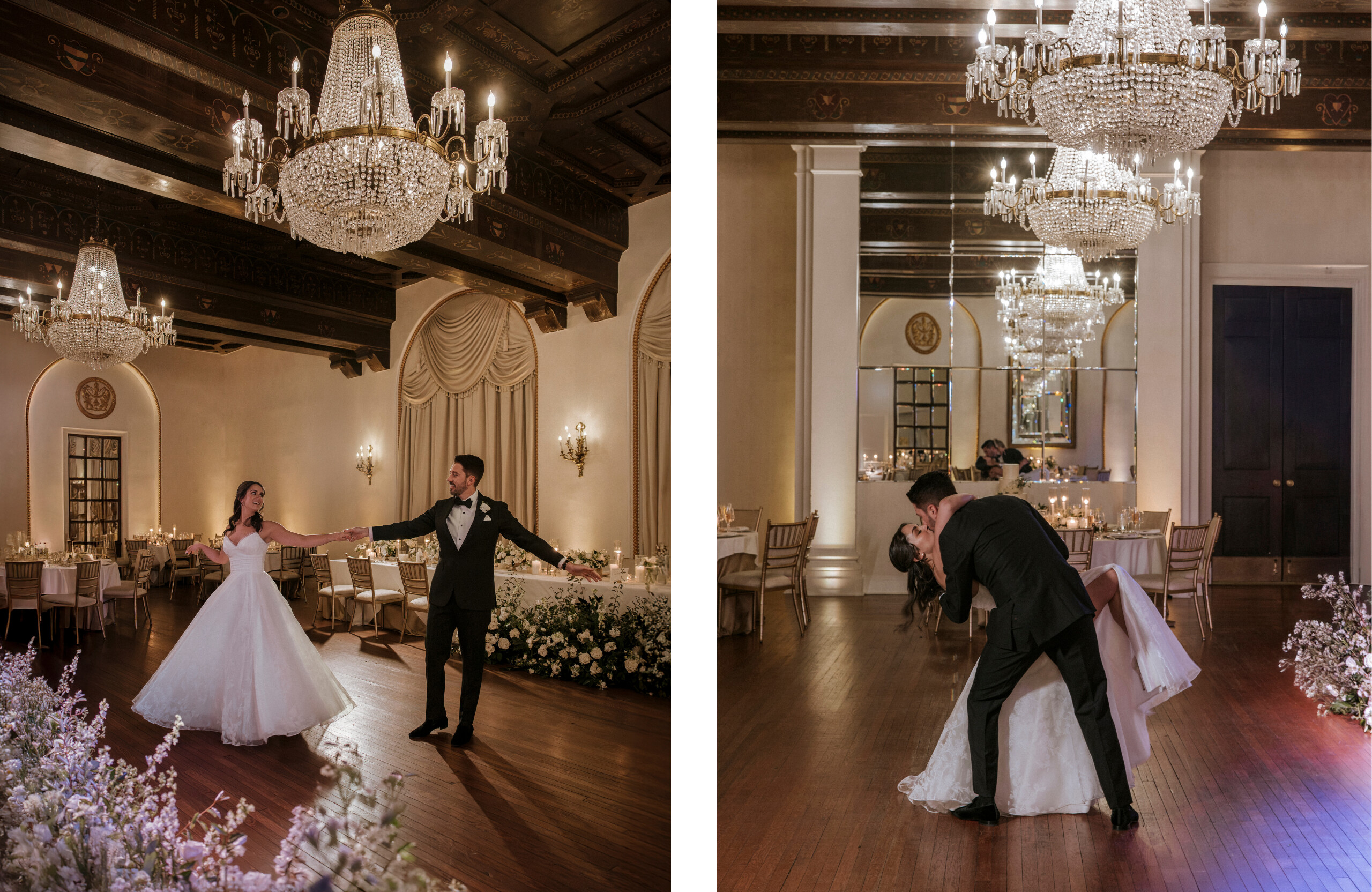 St. Regis Washington DC Astor Ballroom wedding reception