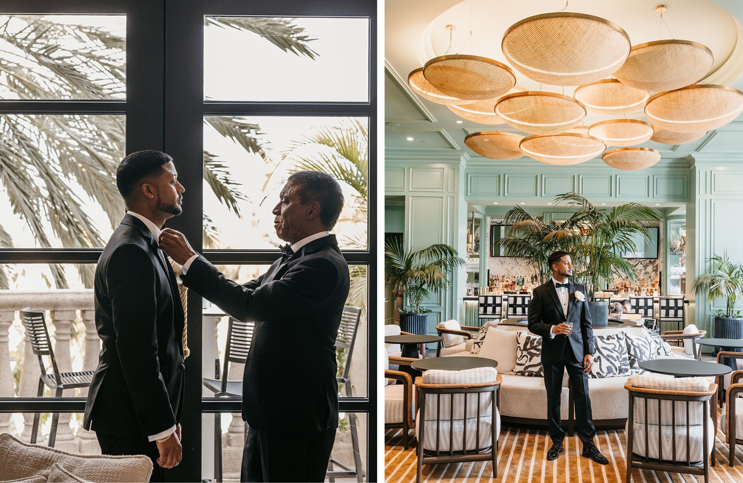 Chynna-Derran-Ritz-Carlton-Grand-Cayman-wedding-4 groom getting ready at The Ritz-Carlton, Grand Cayman