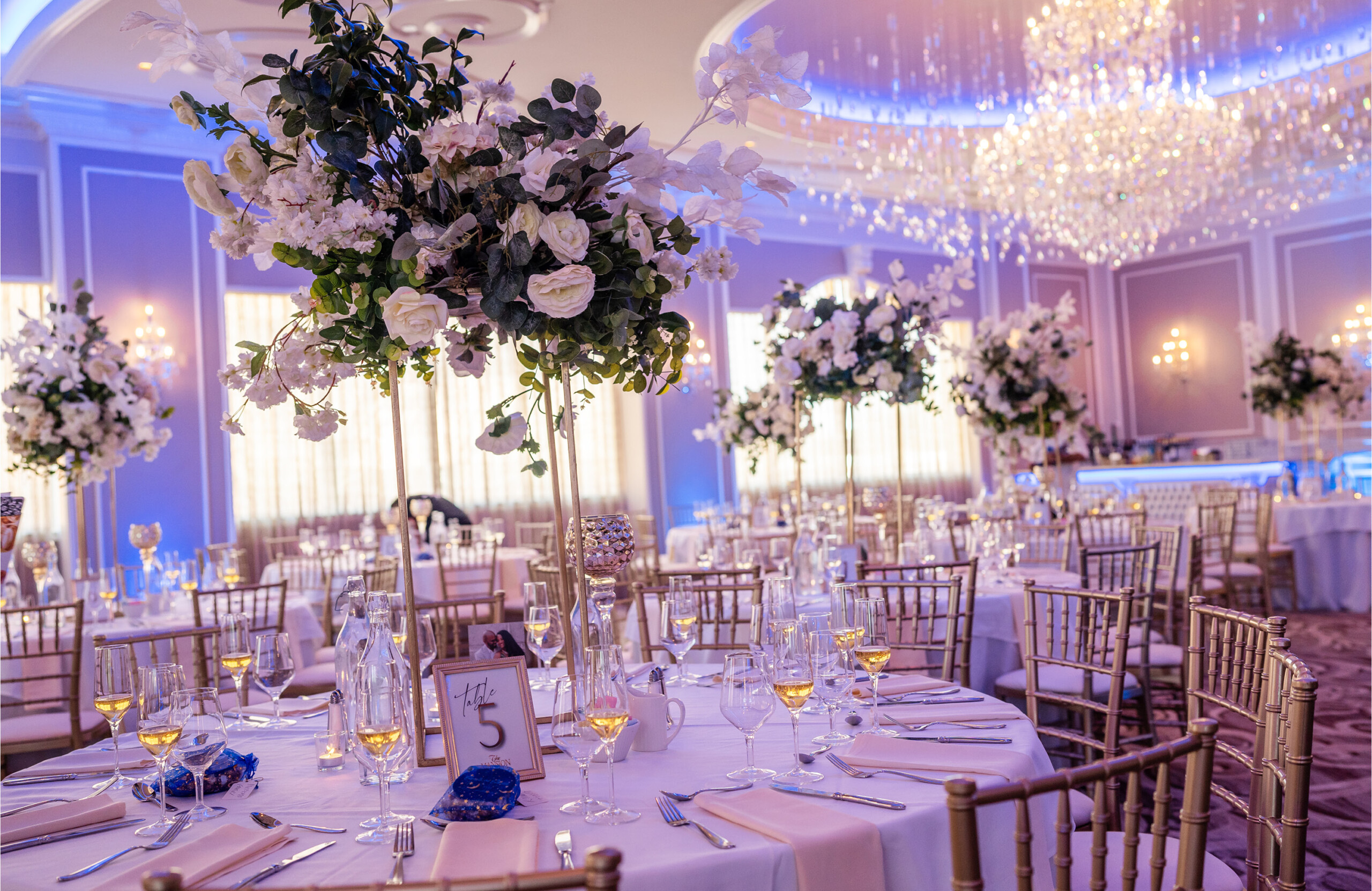 wedding reception at The Mansion on Main Street New Jersey
