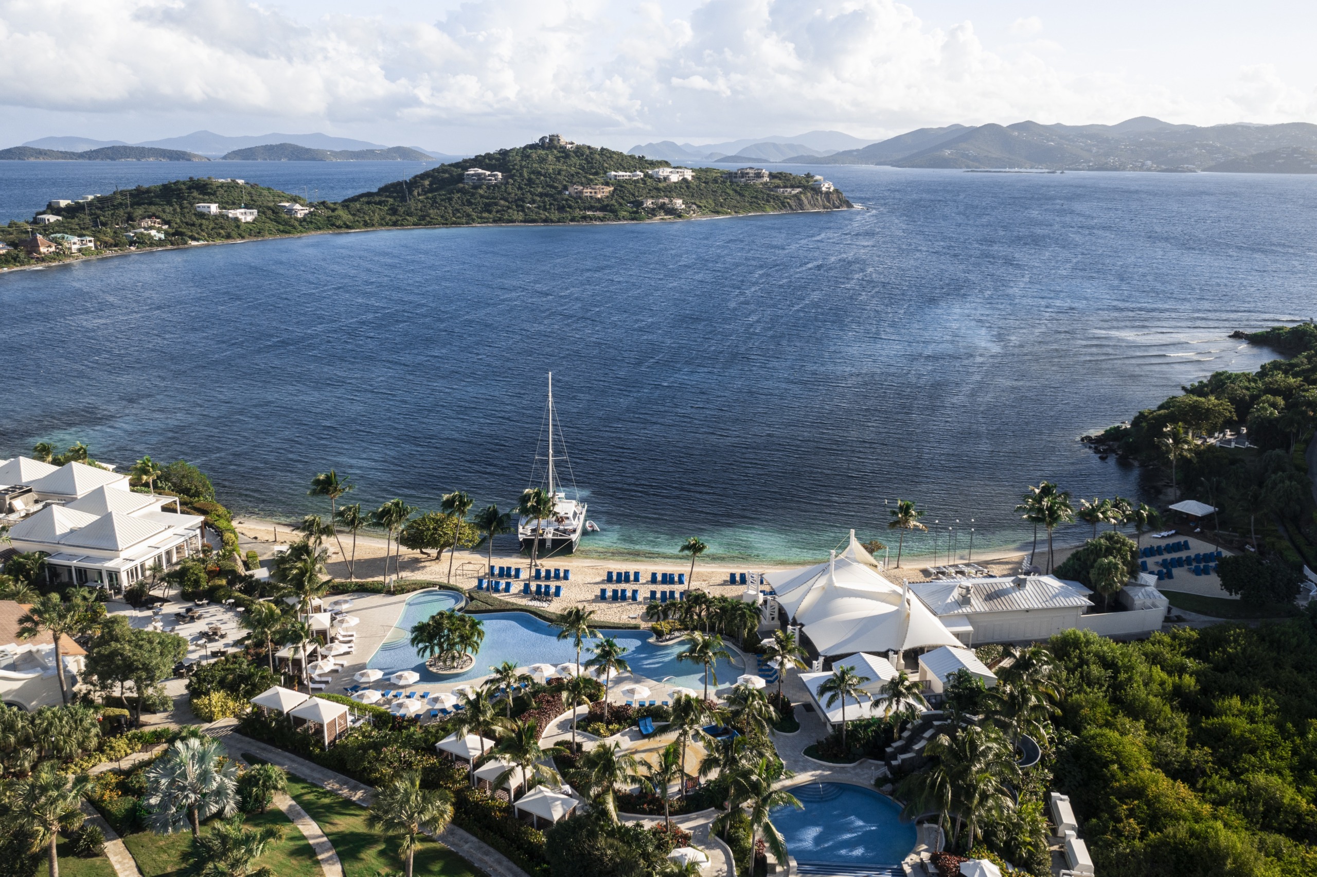 the-ritz-carlton-st-thomas-2023-HotelPoolAerial Ritz-Carlton St. Thomas