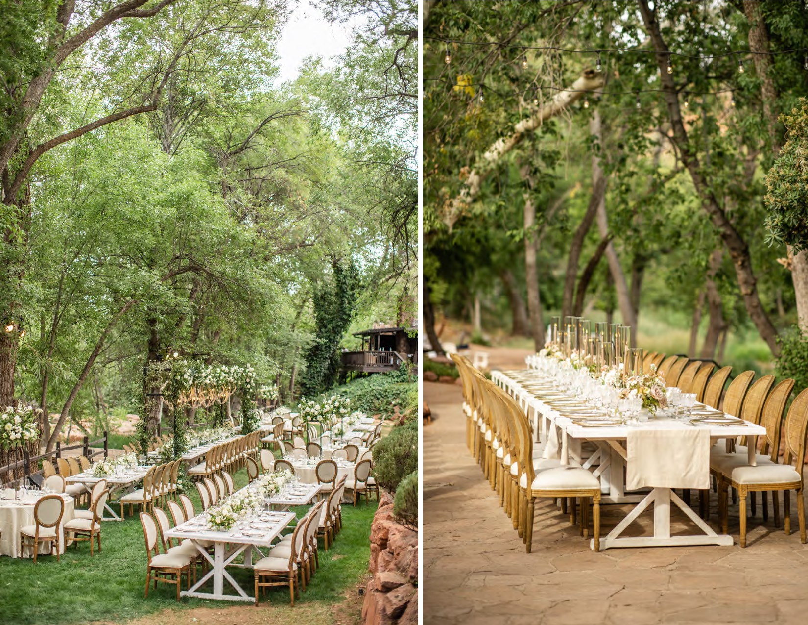 White Floral Rustic Decor 