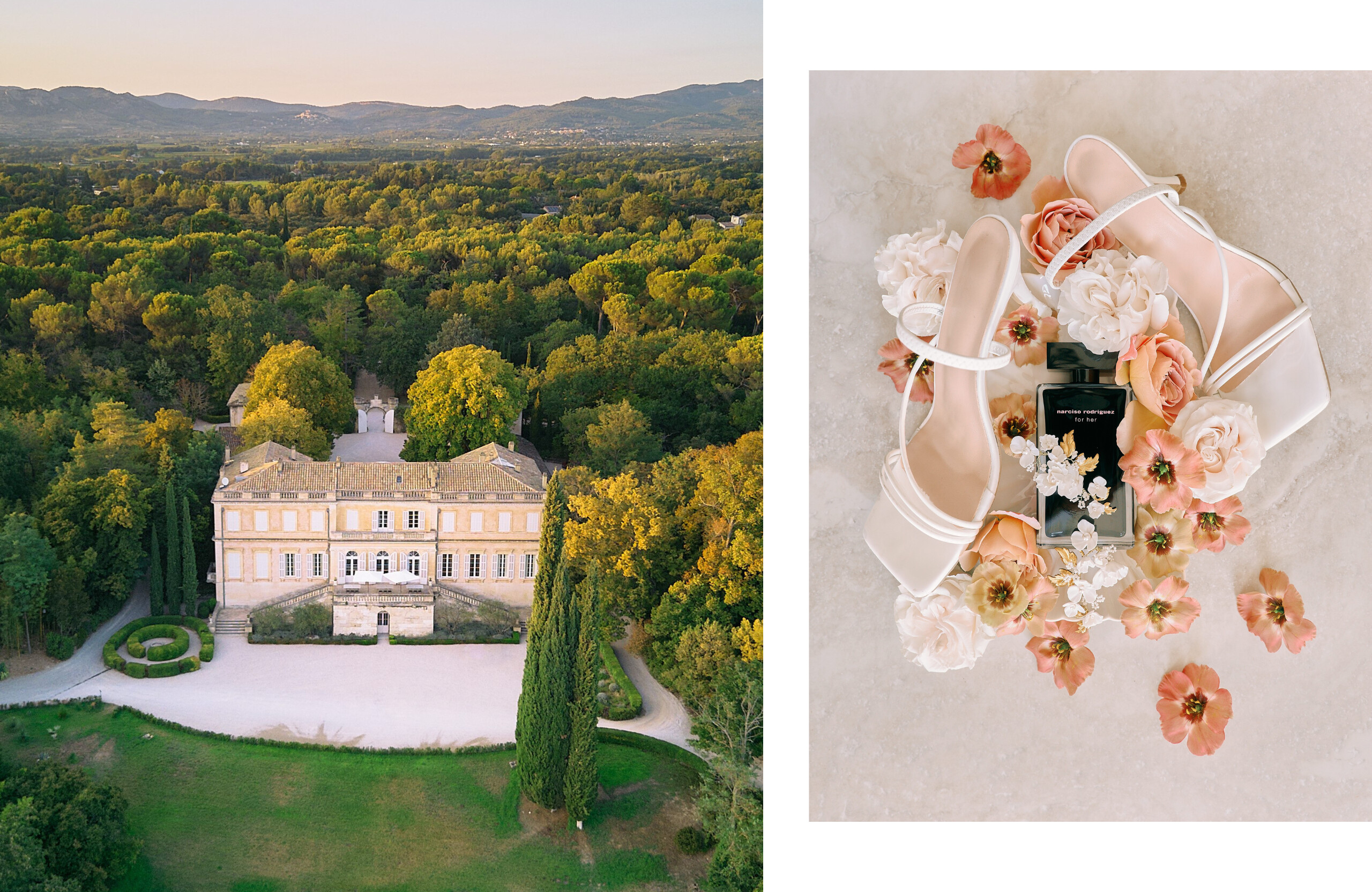 styled editorial shoot in Provence