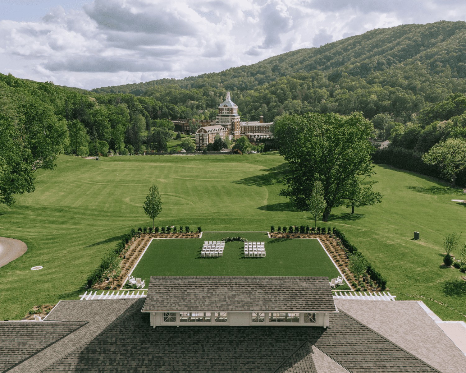 Omni Homestead Arial