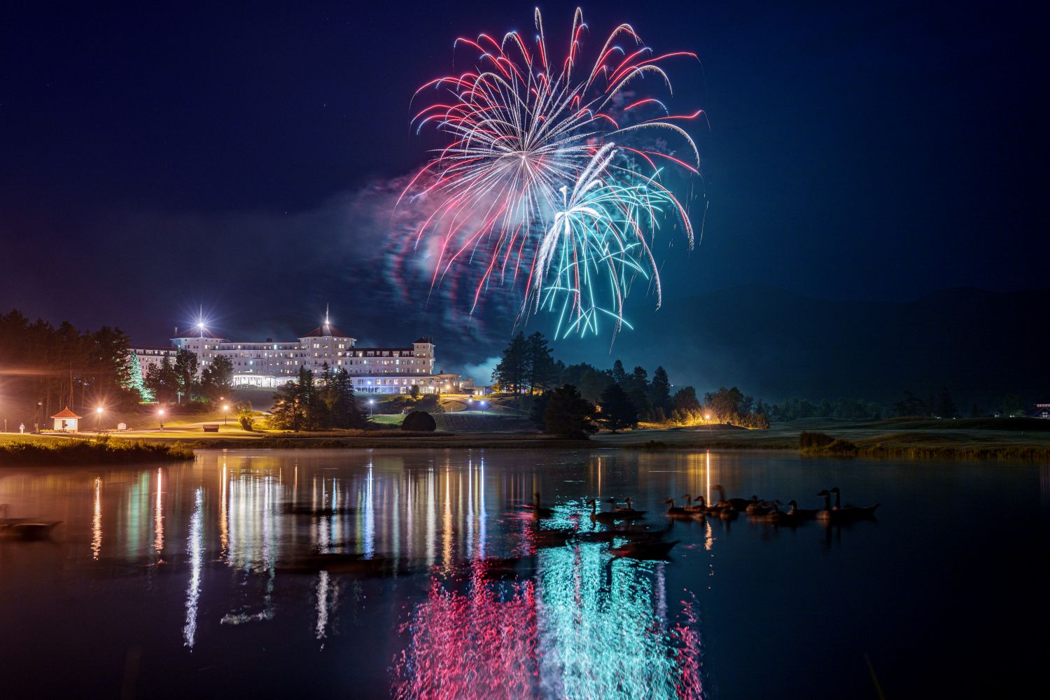 Omni Mount Washington Resort & Spa Fireworks