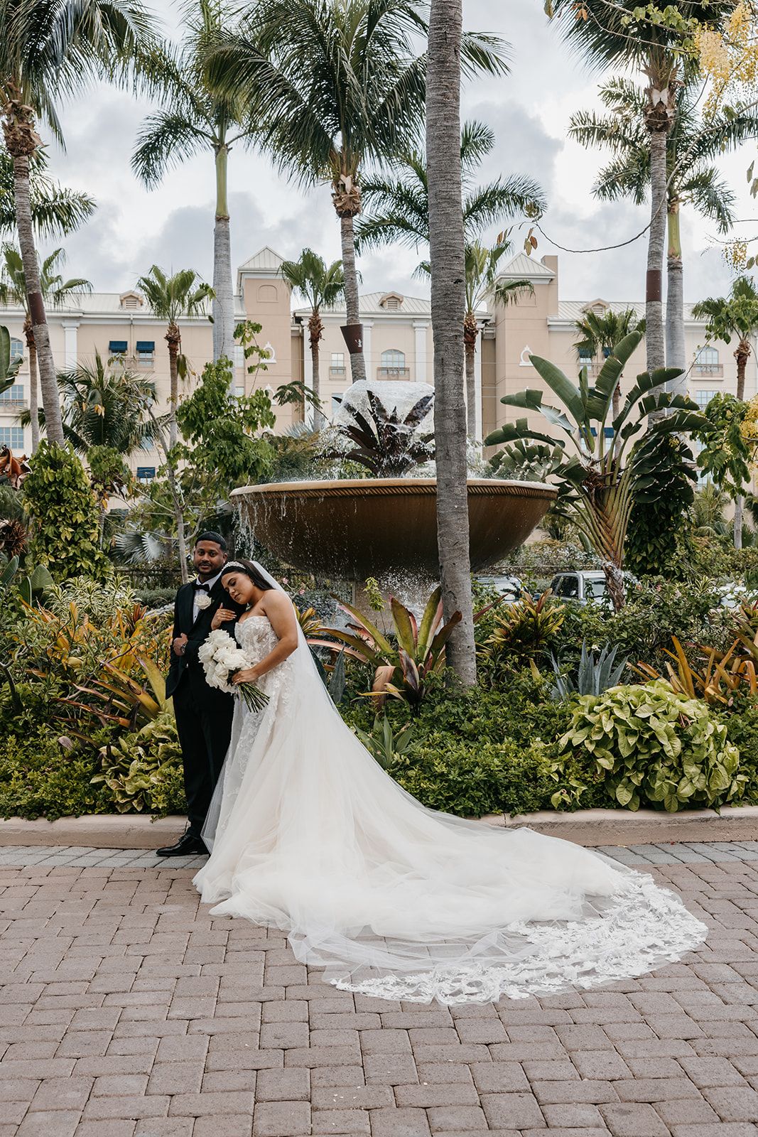 The Ritz-Carlton, Grand Cayman Couple Outside
