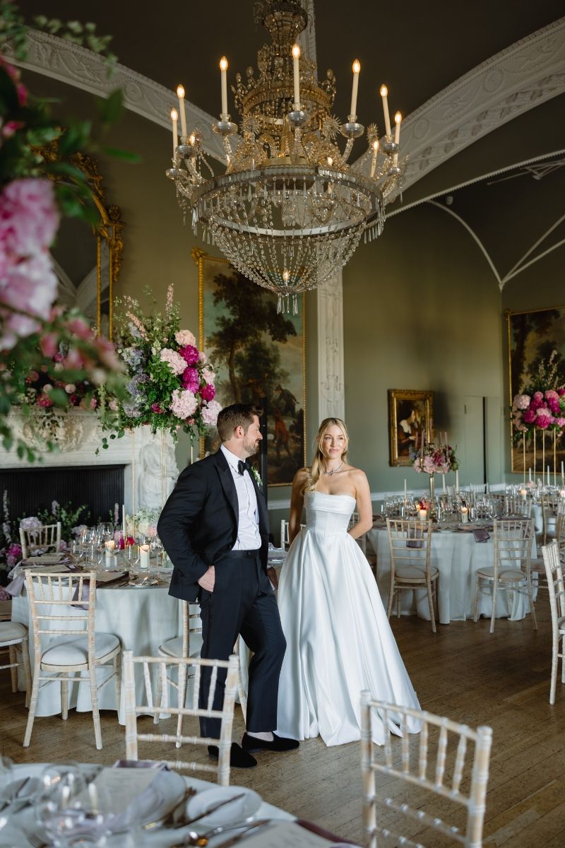 Rachel & Dale FW Luttrellstown Castle bride_groom ballroom Rachel & Dale FW Luttrellstown Castle bride_groom ballroom