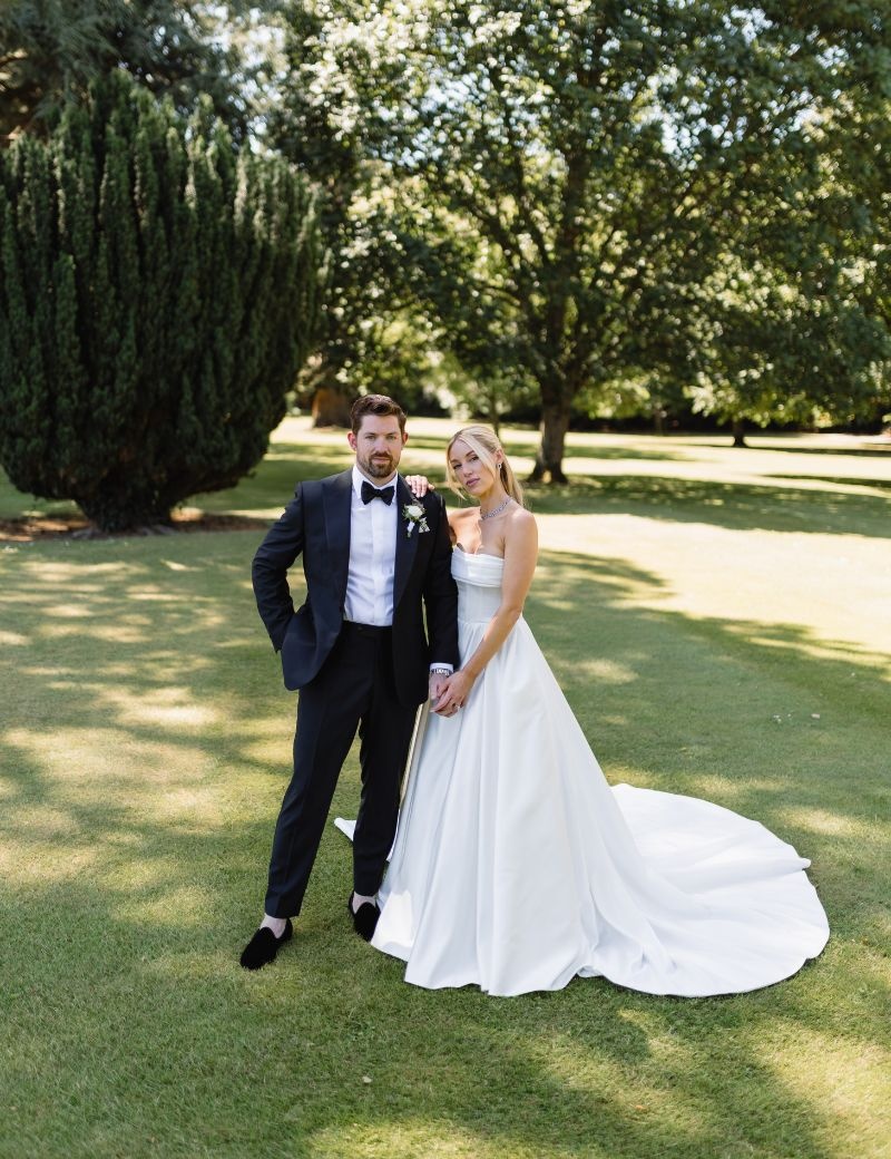 Rachel and Dale Luttrellstown Castle wedding