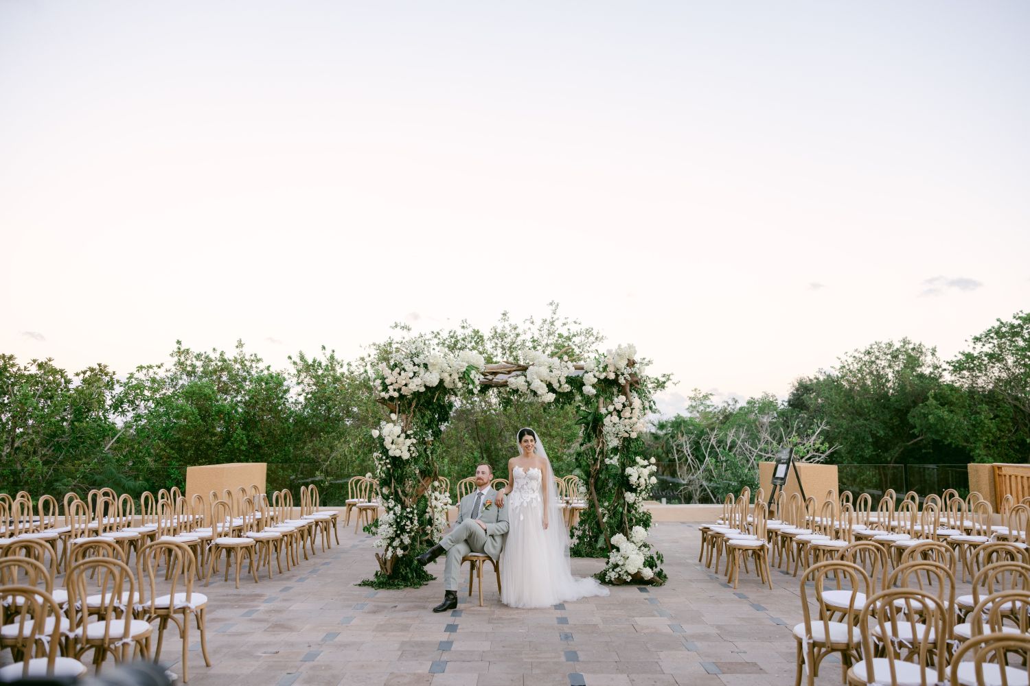 Banyan Tree Mayakoba_Ceremony Bride & Groom Banyan Tree Mayakoba_Ceremony Bride & Groom